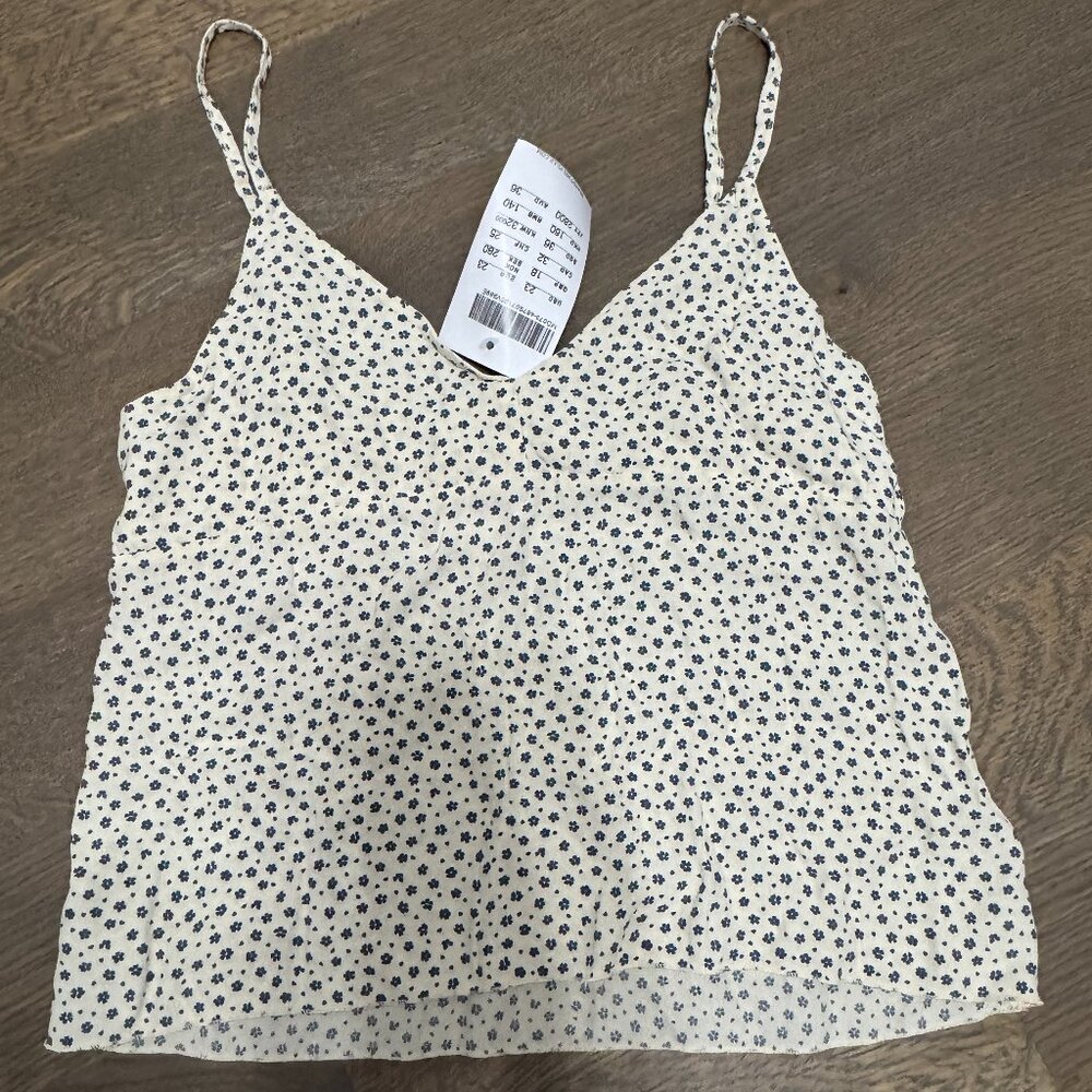 NWT Brandi Melville - Small Ditsy Print Cami - Women's One Size